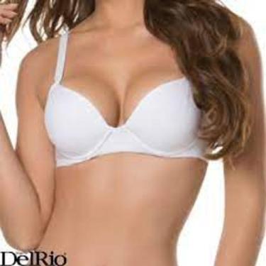 Imagem de Sutiã Meia Taça Del Rio V42620, Branco, 48