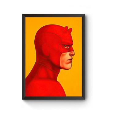 Imagem de Poster Moldurado Marvel Demolidor - Fanarte