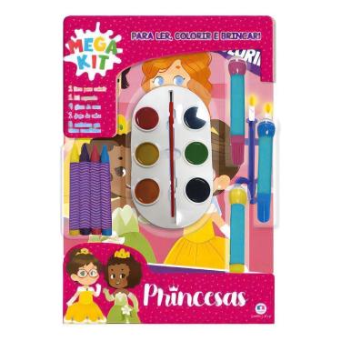 Imagem de Princesas - Ler, Colorir e Brincar