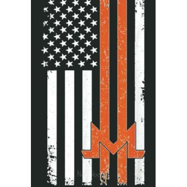 Imagem de American Flag Monero USA Coin Blockchain Crypto Notebook: Transaction Log Ledger, Air Drop Tracker, Passwords Book for New and Experienced Traders 6x9 110 Page Gift Journal
