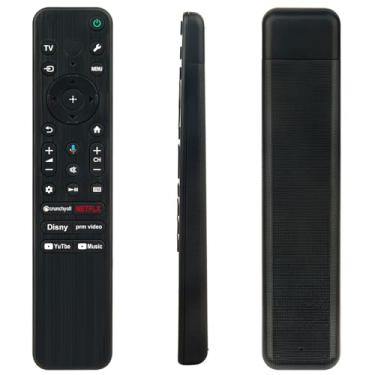 Imagem de RMF-TX811U Controle remoto de voz de substituição adequado para Smart TV Sony 2023 KD-55X77CL, KD-65X77CL, KD-75X77CL, KD-85X77CL, KD-43X7 7L, KD-50X77L, KD- 55X77L, KD-65X77L, KD-75X77L, KD-75X77L,