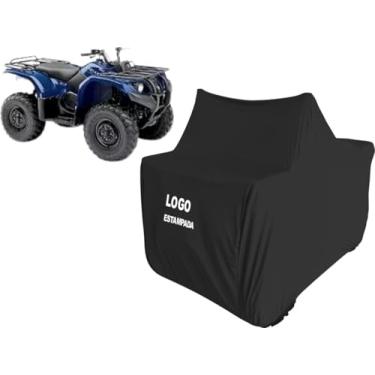 Imagem de Capa Quadriciclo Yamaha Kodiak 400 Protege Contra Riscos (Preto)