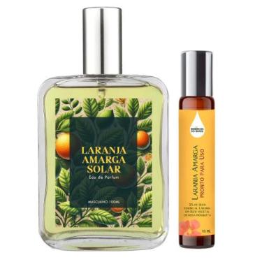 Imagem de Perfume Laranja Amarga Solar Homem 100ml + Óleo Essencial - Essência d