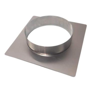 Imagem de Adaptador Inox Para Duto 5 Polegadas 25x25 Chaminé Inox 304 - INOX LAU