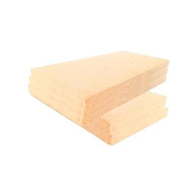 Imagem de 25 Tijolo Refratário, Plaqueta, Churrasqueira Lareira Fogã - LAURINDOS