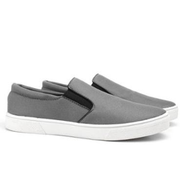 Imagem de Tênis Yate Masculino Mocassim Slip-on Sapatênis Casual em Lona-Masculino