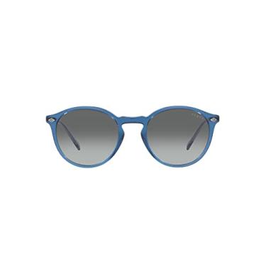 Imagem de Vogue Eyewear Óculos de sol masculinos VO5432S redondo, cinza gradiente, 51 mm
