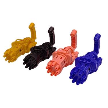 Imagem de Brinquedo Lançador Turbo Bolhas de Sabão Infantil +3 Anos Bolinhas Brasilflex