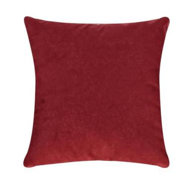Imagem de Capa de Almofada Glamour Vermelho Valle Enxovais 1 peça, Vermelho