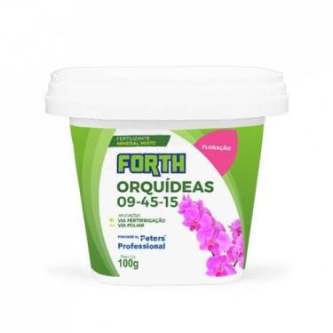 Imagem de Fertilizante Forth Orquídeas NPK 09.45.15 Linha Peters 100g - Forth Ja