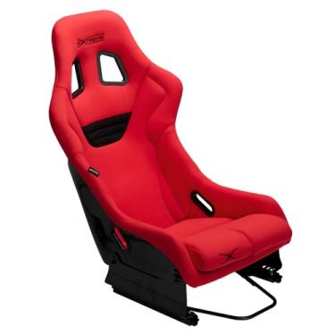 Imagem de Extreme Simracing Assento XL Professional Sim Racing – Suporte em L embutido e deslizadores de assento, opções de várias cores – Melhor conforto e desempenho para jogos e simuladores (prateleira