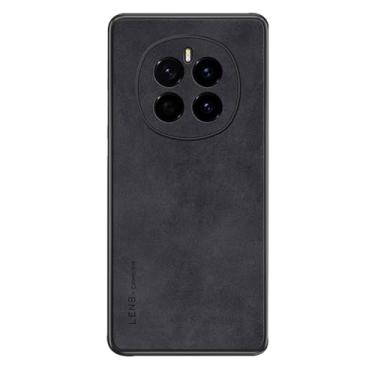 Imagem de LYJSMGZ Capa fina para Honor Magic 7 Pro/7, couro de pele de ovelha, anti-queda, coldres de proteção total para lentes, preto, 7 Pro