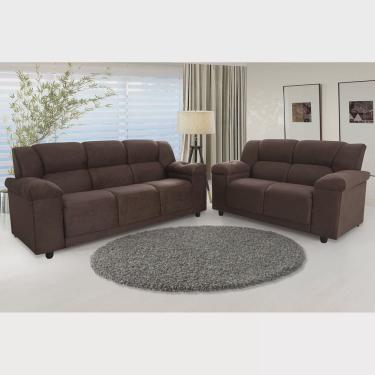 Imagem de Conjunto Estofado 2 e 3 Lugares Manaus Hellen Estofados