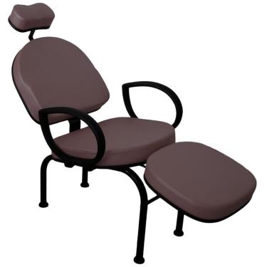 Imagem de Cadeira Conforty Maquiagem Cílios Sobrancelha Unhas Café