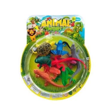 Imagem de Animal Réptil  Criaturas Fascinantes do Reino Selvagem 24 un - Royal T