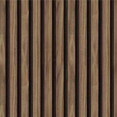 Imagem de Papel De Parede Adesivo Ripado Madeira Lavável Cozinha  3 metros