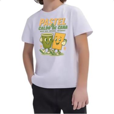 Imagem de Camiseta Infantil Pastel e Caldo de Cana - Alearts, 4