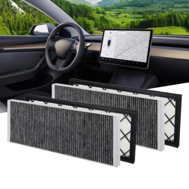 Imagem de Filtro de Ar de Cabine BASENOR 2025 para Tesla Model Y