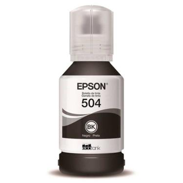 Imagem de Garrafa de Tinta para Impressora T504 Epson