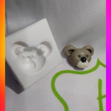 Imagem de Molde de Silicone Urso Cabeça Pp