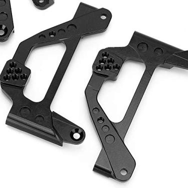 Imagem de Shanrya RC Shock Towers, Provides Balanced Driving RC Damper Shock Mount, for RC Cars Lovers Scx10 Iii 1:10 Rc Car(Black)
