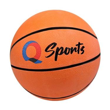 Imagem de Bola de Basquete Q Sports, Tamanho Oficial, Laranja, Alta Durabilidade