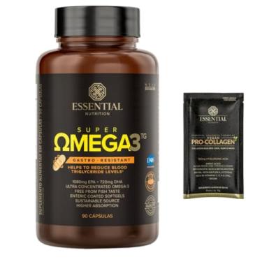 Imagem de Super Omega-3 TG Gastro-resistant 90 Cáps - Essential Nutrition + Amostra