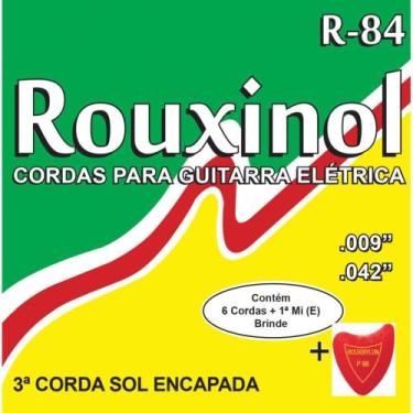 Imagem de Encordoamento para Guitarra Elétrica LEV09/042 - Rouxinol