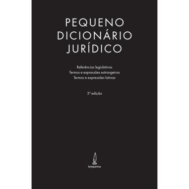 Imagem de Pequeno dicionário jurídico