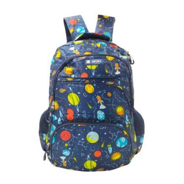 Imagem de Mochila Feminina Masculina Infantil Escolar Passeio Reforçada Sports, 