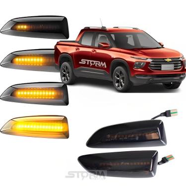 Imagem de Par Pisca Seta Sequencial Chevrolet Gm Nova Montana 2023 24