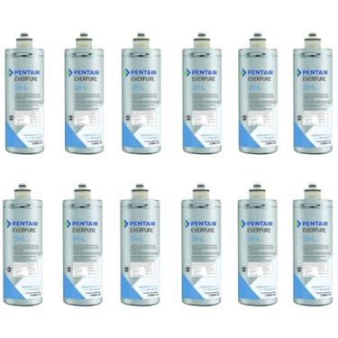 Imagem de Cartucho de filtro de substituição Everpure 2H-L | Aquverse A100 | Pentair S-54 para refrigerador de água | Certificado NSF | Pacote com 12