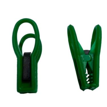 Imagem de Kit Pregador De Roupa Resistente linha Premium 50und (Verde)