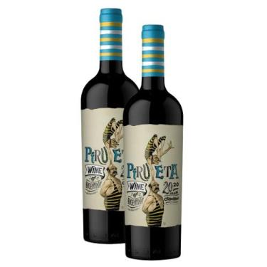 Imagem de 2 Vinho Tinto Argentino Pirueta Cabernet Sauvignon 750ml