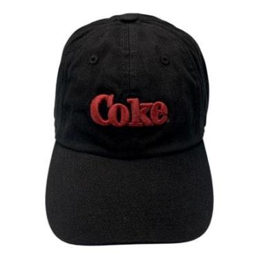 Imagem de Boné Coca Cola Masculino Bordado Frontal Logo Coke 39818 Marrom-Masculino