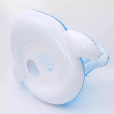 Imagem de Boia Inflável Baleia Azul para Criança Pequena Snel Home, Geral, único