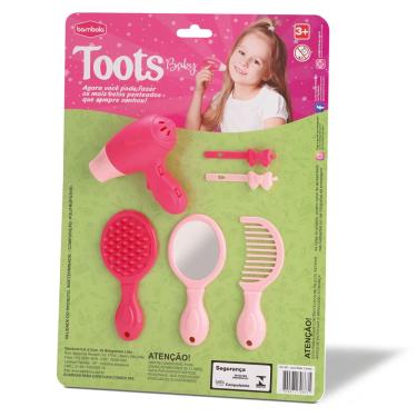 Imagem de Brinquedo Kit Fashion Bambola Toots com 6 Acessórios