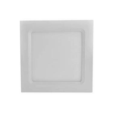 Imagem de Luminária Painel Led Embutir Quadrada Slim Bivolt 6W