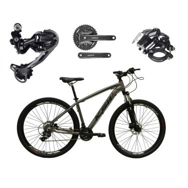 Imagem de Bicicleta Aro 29 KSW XLT 27v Shimano Deore/Altus Freio Hidráulico Garfo com Trava Alumínio-Unissex