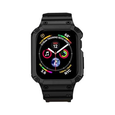 Imagem de Gshield Pulseira + Case Survivor Compatível com Apple Watch (Preta, 42mm - series 10)