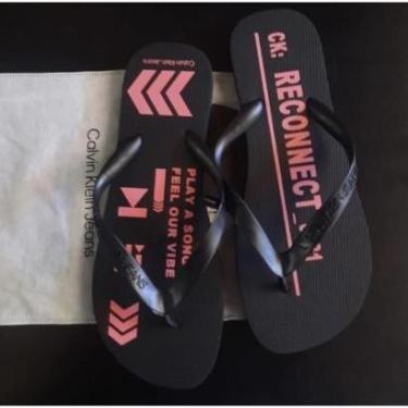 Imagem de Chinelo Calvin Klein Jeans Reconect Preto CM2OC43CH585-0987-Masculino