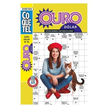 Imagem de Palavras-Cruzadas Diretas Coquetel Ouro Dólar 56 - Vol. 56