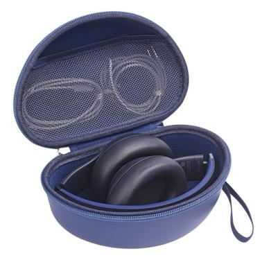 Imagem de STUKCAZE Capa de fone de ouvido portátil para Beats Studio Pro/3, capa de armazenamento de fone de ouvido com bolso grande para cabos