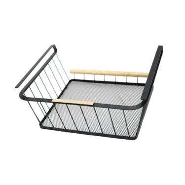 Imagem de Generic Prateleira para armários, cesta organizadora para pendurar, prateleira para casa, despensa, banheiro, escritório, estante