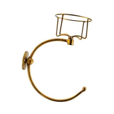 Imagem de Ｂｅｓｇａ Anel de toalha, suporte para toalha de mão, moderno e elegante, suporte de vela de parede, decoração para cozinha, banheiro, casa de fazenda, hotel