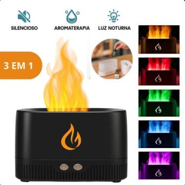Imagem de Difusor de óleos essenciais com design moderno e controle fácil de int