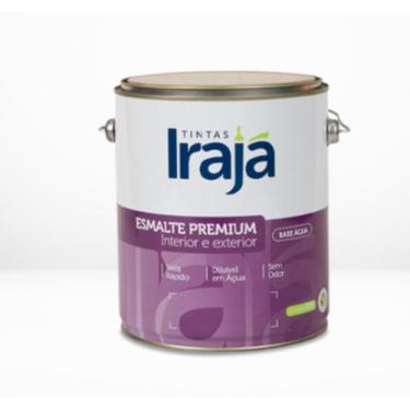 Imagem de Tinta Para Madeira Ferro Metal Esmalte Base Agua 900ml Iraja Premium, 