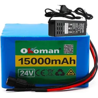 Imagem de Bateria De Lítio 6s5p 25.2v Baterias Elétricas Da Bateria Das Bicicletas De 24v 15ah Para A Bicicleta Elétrica Do Motor Com Bms