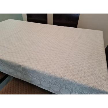 Imagem de Kit Toalha de Mesa 6 Lugares Rendada TNT + Toalha de Cristal - Admirar