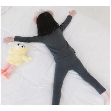 Imagem de Conjunto Termica segunda pele Macio para Inverno Frio pratica infantil